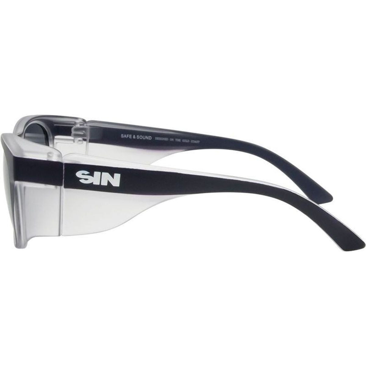 Safe & Sound Safety, Matte Navy/Smoke Lenses