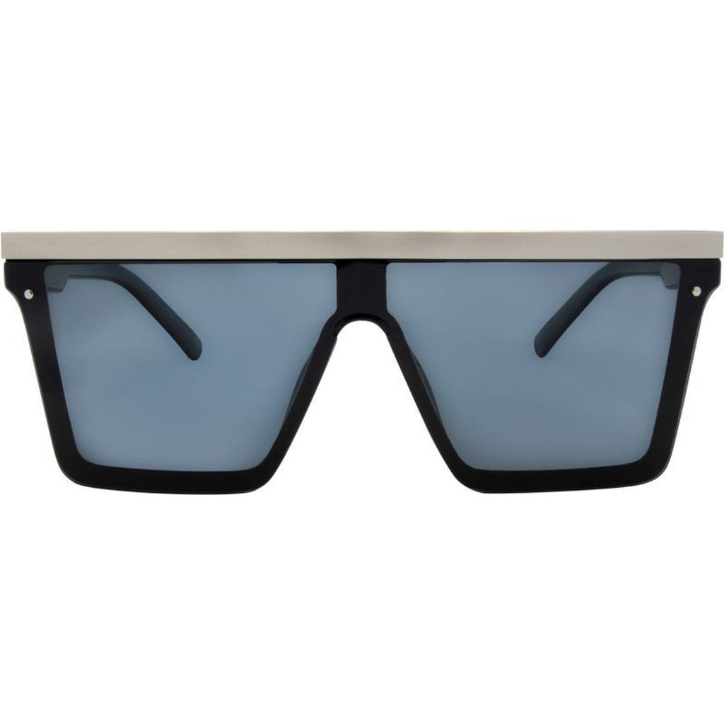 The Bar, Black and Matte Silver/Smoke Polarised Lenses