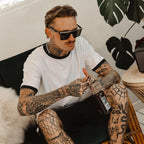 The Bar, Black and Matte Silver/Smoke Polarised Lenses
