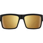 Cyrus, Soft Matte Black/HD+ Happy Bronze Gold Spectra Mirror Lenses