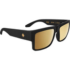 Cyrus, Soft Matte Black/HD+ Happy Bronze Gold Spectra Mirror Lenses