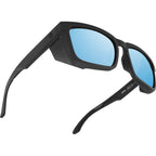 Helm Tech, Matte Black/Happy Boost Bronze Ice Blue Spectra Mirror Polarised Lenses