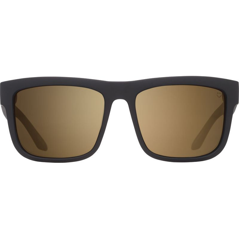 Discord, Soft Matte Black/Happy Bronze Gold Spectra Mirror Lenses