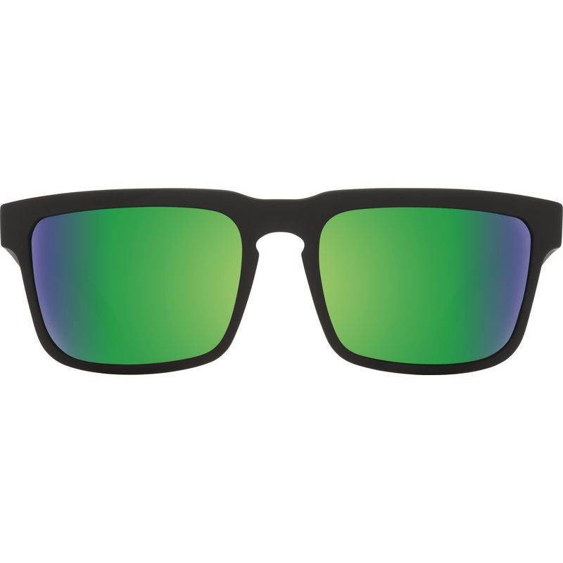 Helm, Matt Black/Happy Bronze Green Spectra Mirror Polarised Lenses