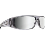 Logan, Clear Smoke/Happy Grey Green Silver Mirror Lenses