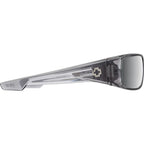 Logan, Clear Smoke/Happy Grey Green Silver Mirror Lenses