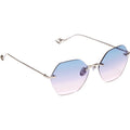 Newport, Silver/Blue Pink Gradient Lenses