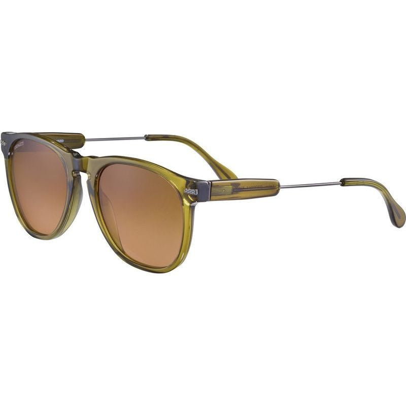 Amboy, Crystal Olive and Shiny Dark Gunmetal/Drivers Grad Photochromic Polarised Glass Lenses