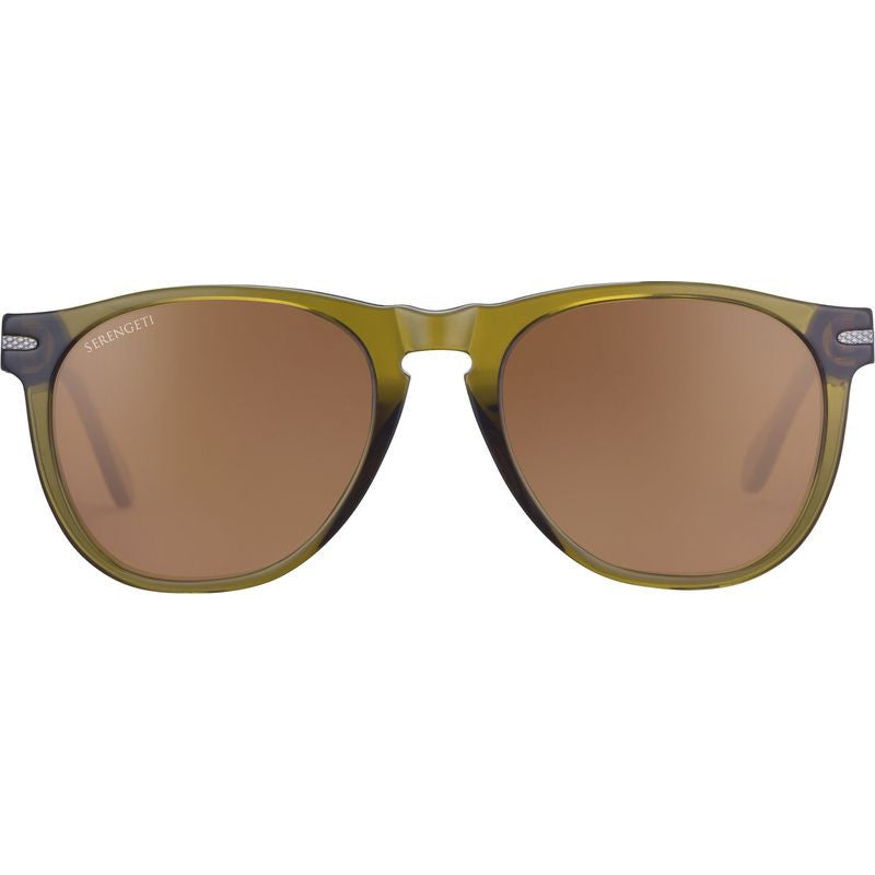Amboy, Crystal Olive and Shiny Dark Gunmetal/Drivers Grad Photochromic Polarised Glass Lenses