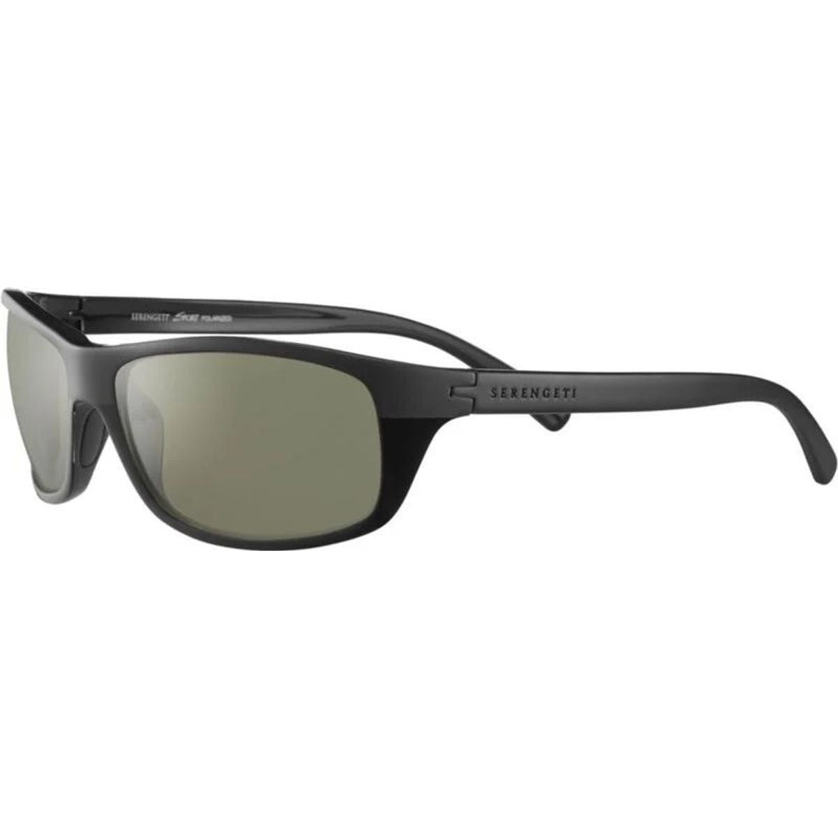 Bormio, Matte Black/555nm Silver Photochromic Polarised Glass Lenses