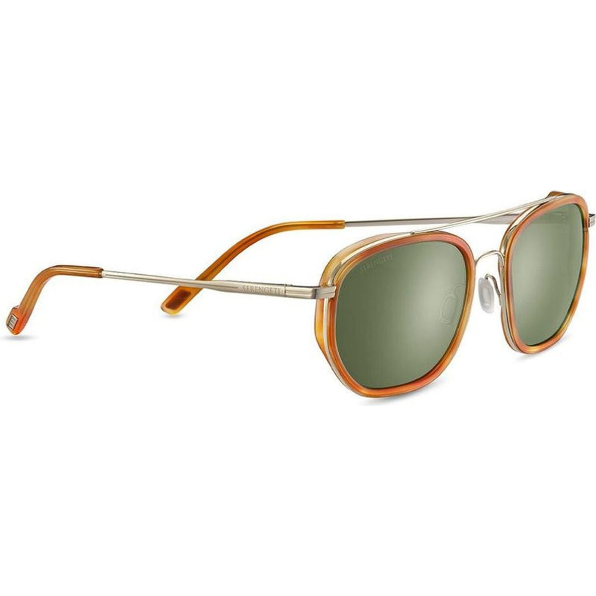 Boron, Orange Tortoise and Gold/555nm Photochromic Polarised Glass Lenses