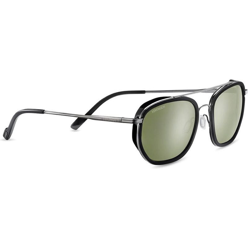 Boron, Shiny Black and Shiny Dark Gunmetal/555nm Photochromic Polarised Glass Lenses