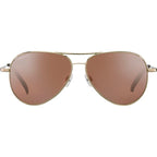 Carrara XL, Shiny Gold/Drivers Gradient Photochromic Polarised Glass Lenses