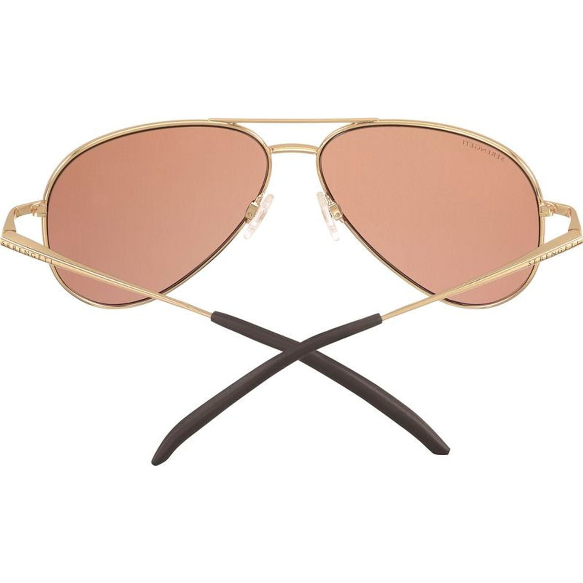 Carrara XL, Shiny Gold/Drivers Gradient Photochromic Polarised Glass Lenses