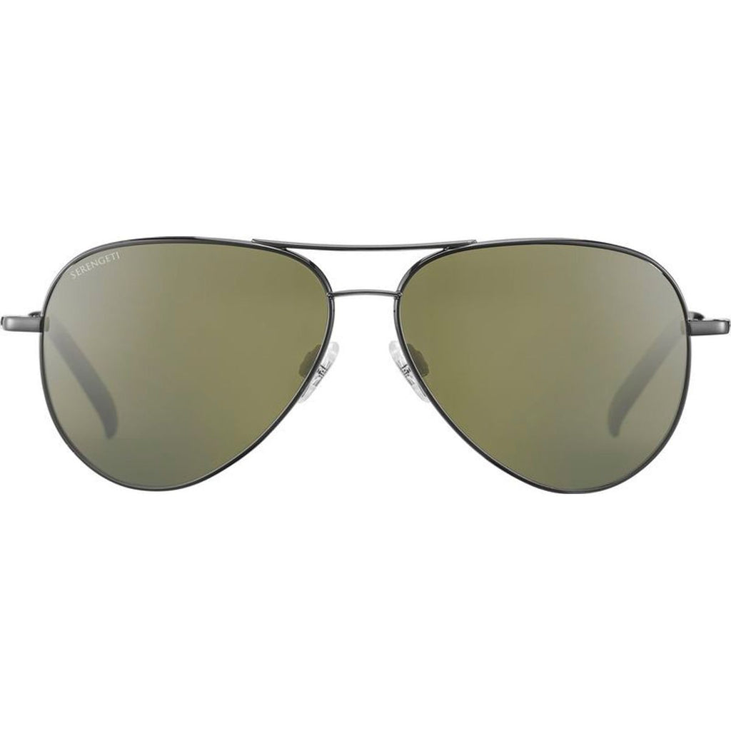 Carrara XL, Shiny Gunmetal/555nm Photochromic Polarised Glass Lenses