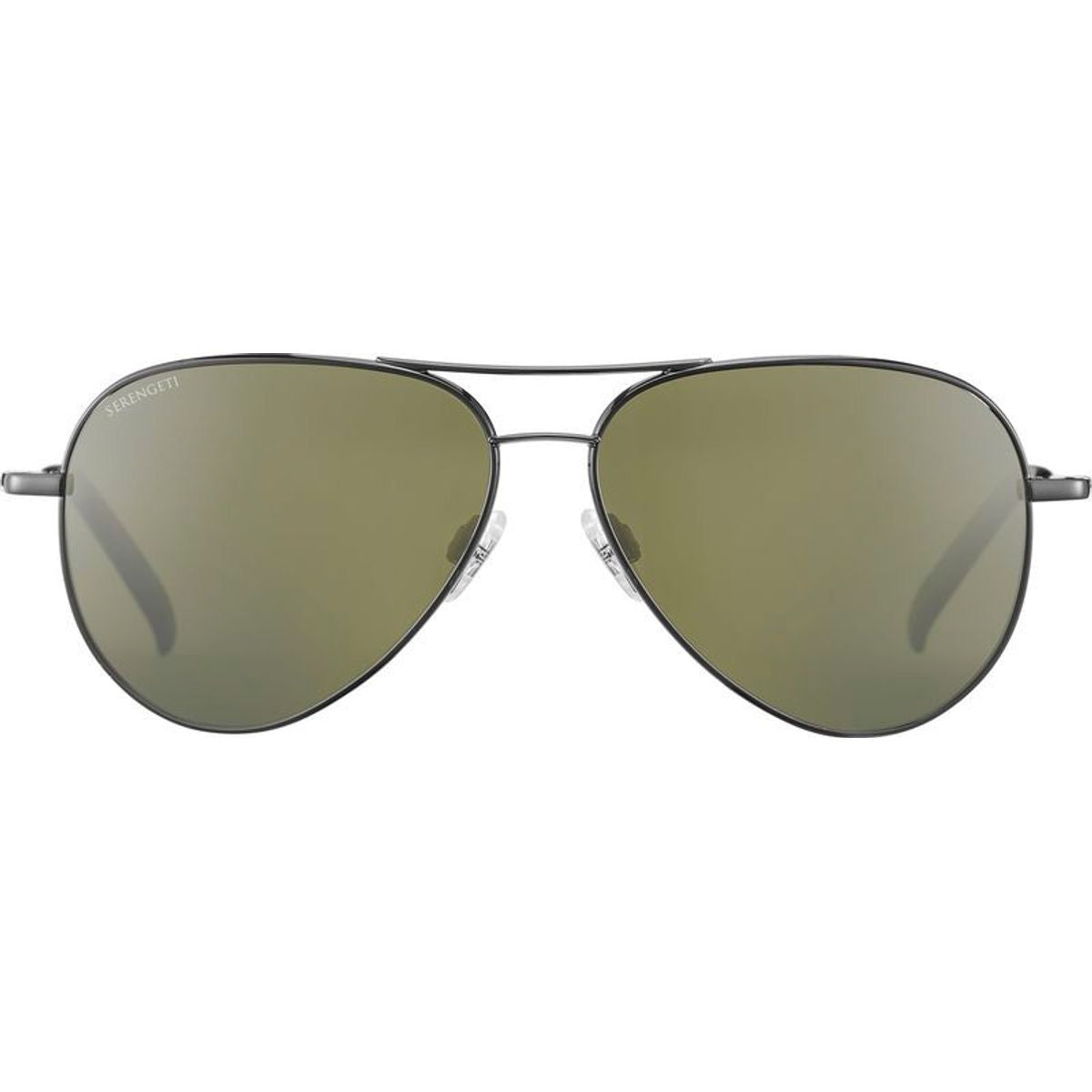 Carrara XL, Shiny Gunmetal/555nm Photochromic Polarised Glass Lenses