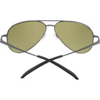 Carrara XL, Shiny Gunmetal/555nm Photochromic Polarised Glass Lenses