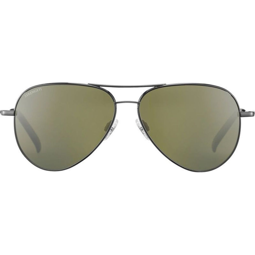 Carrara, Shiny Dark Gunmetal/555nm Photochromic Polarised Glass Lenses
