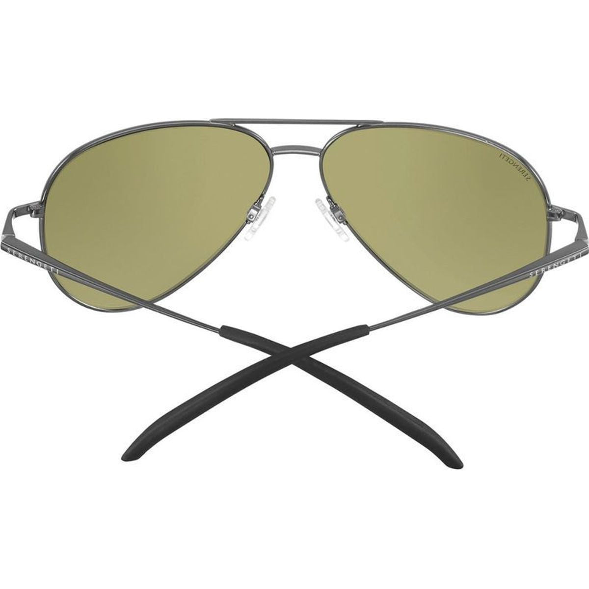 Carrara, Shiny Dark Gunmetal/555nm Photochromic Polarised Glass Lenses