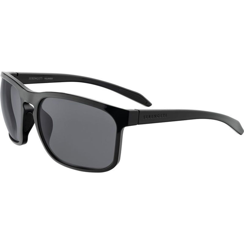 Carson, Shiny Black/Smoke Photochromic Polarised Glass Lenses