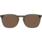 Delio Large, Shiny Crystal Khaki/Drivers Photochromic Polarised Glass Lenses