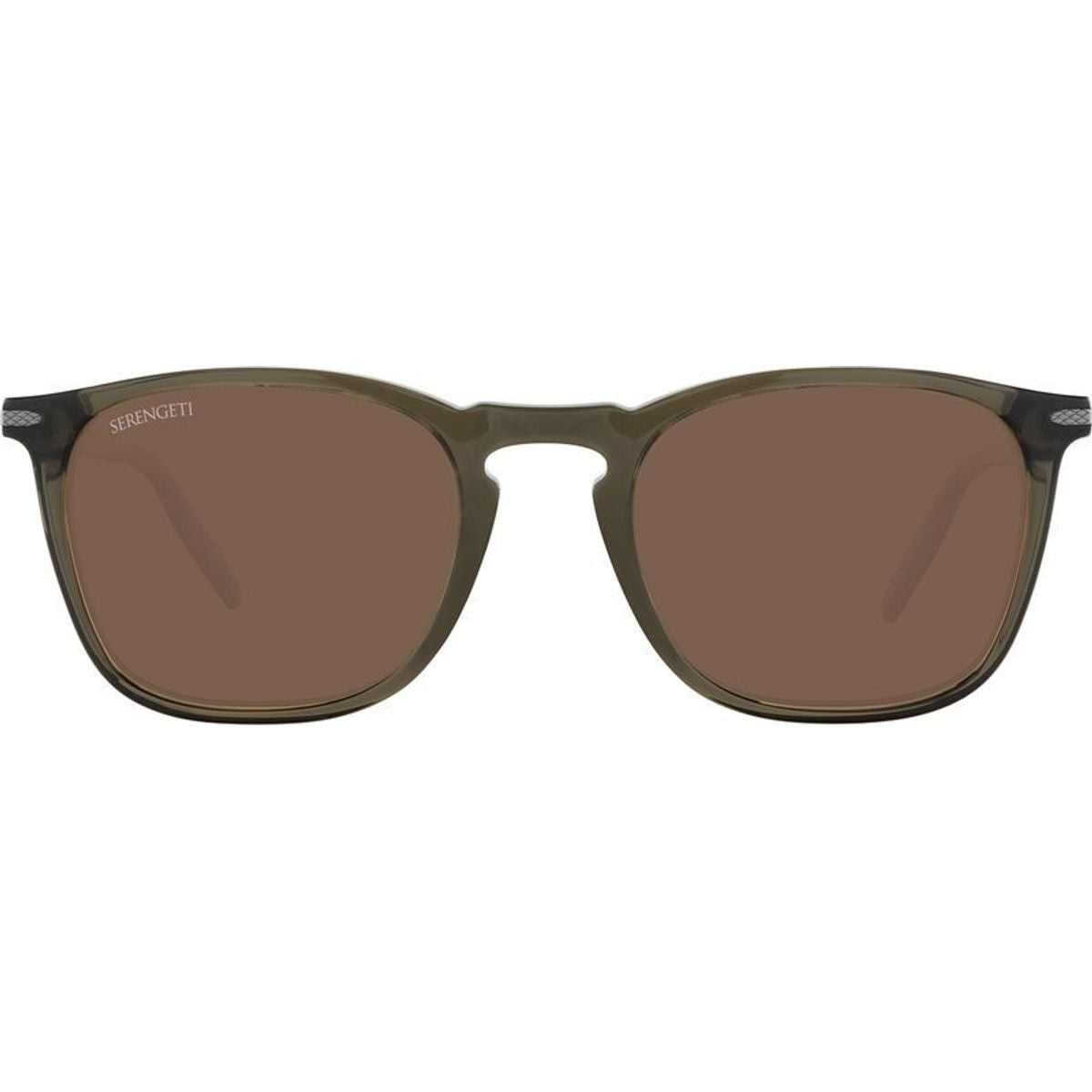 Delio Large, Shiny Crystal Khaki/Drivers Photochromic Polarised Glass Lenses