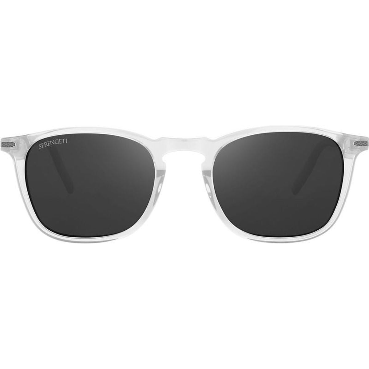Delio Large, Crystal Clear/Onyx Photochromic Polarised Glass Lenses
