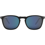 Delio, Matte Black/555nm Blue Photochromic Polarised Glass Lenses