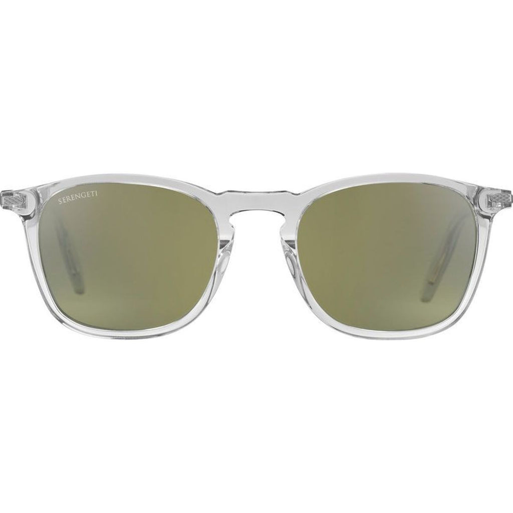 Delio, Shiny Crystal/555nm Photochromic Polarised Glass Lenses