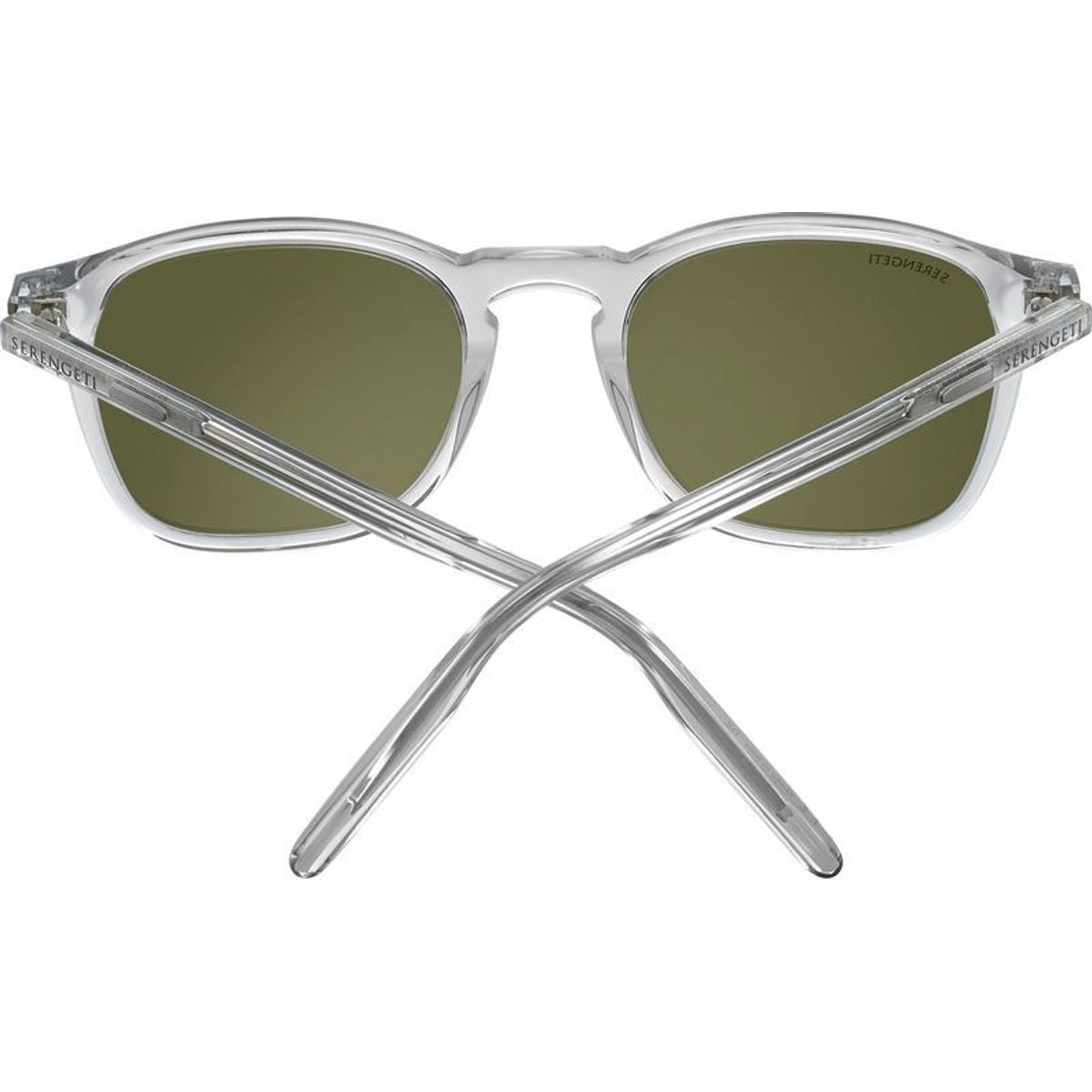 Delio, Shiny Crystal/555nm Photochromic Polarised Glass Lenses