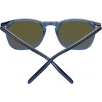 Delio, Shiny Dark Blue/555nm Photochromic Polarised Glass Lenses
