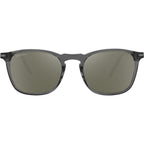 Delio, Shiny Translucent Gunmetal/555nm Photochromic Polarised Glass Lenses