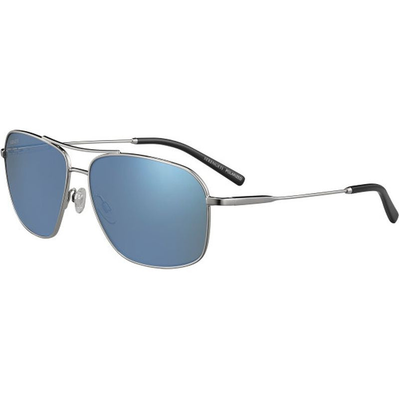 Dorwinn, Shiny Silver/555nm Blue Photochromic Polarised Glass Lenses