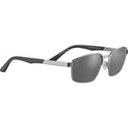 Kean, Shiny Gunmetal/Smoke Photochromic Glass Polarised Lenses
