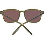 Lenwood, Shiny Crystal Dark Green/Drivers Photochromic Polarised Glass Lenses