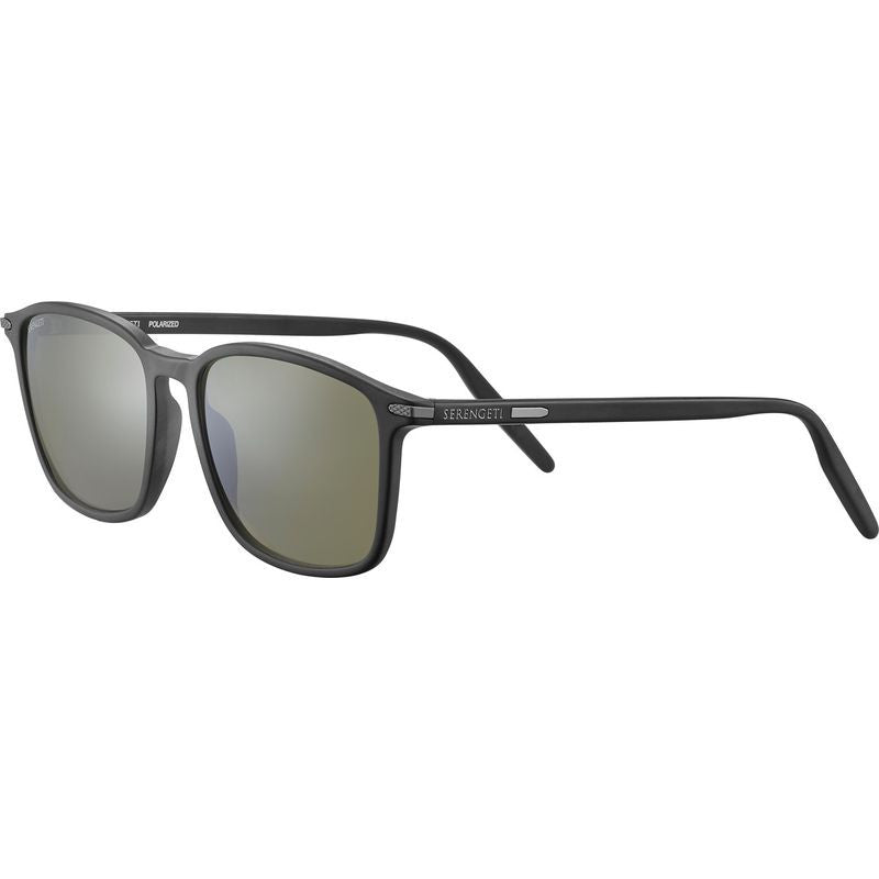 Lenwood, Matte Black/555nm Photochromic Polarised Glass Lenses