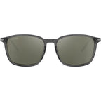 Lenwood, Shiny Translucent Gunmetal/555nm Photochromic Polarised Glass Lenses