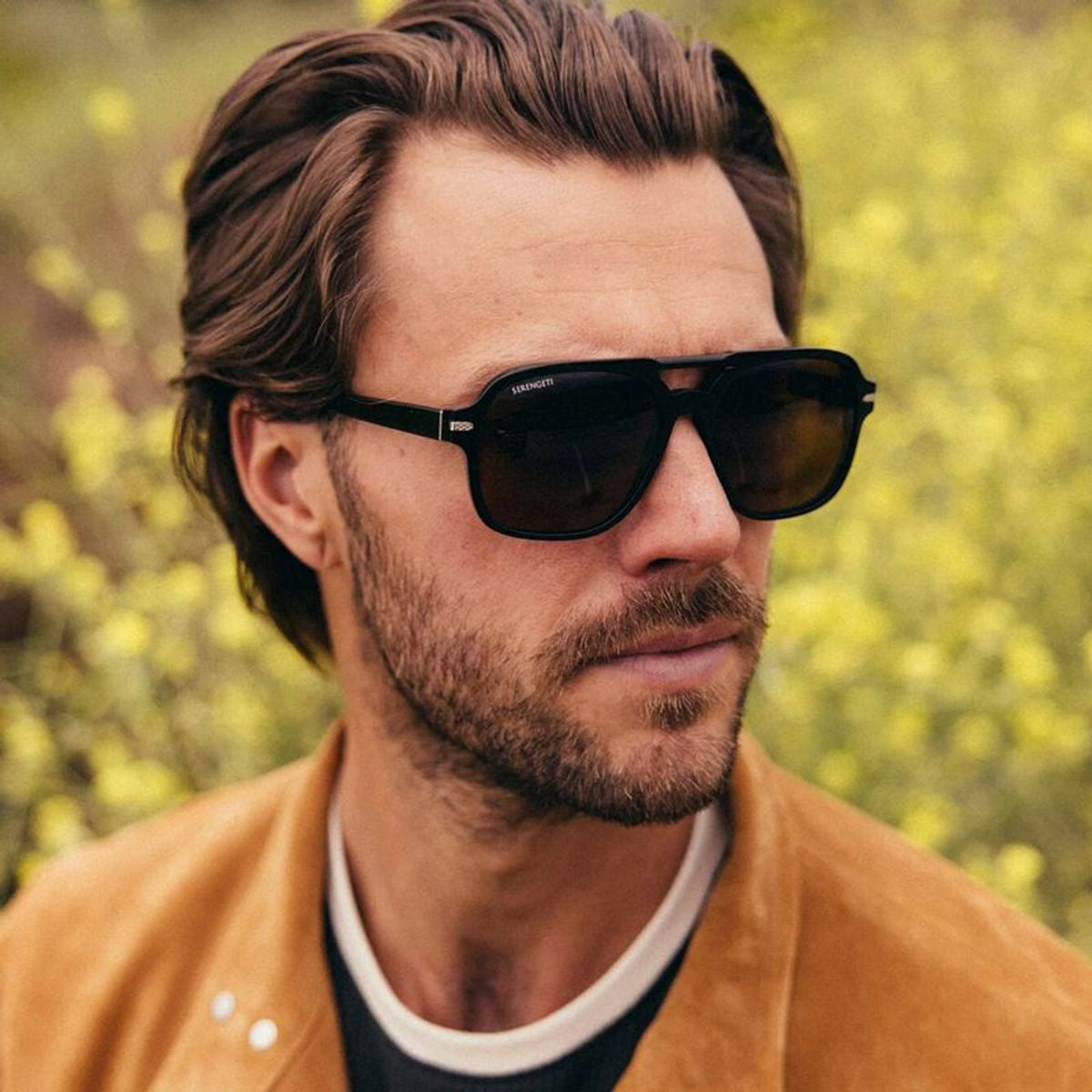 Marco, Shiny Crystal Dark Green/Drivers Gradient Photochromic Polarised Glass Lenses