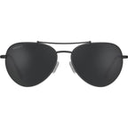 Pete, Matte Black/Smoke Photochromic Glass Polarised Lenses