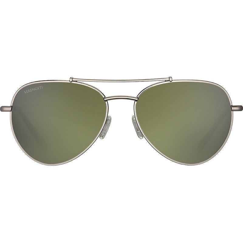 Pete, Shiny Gunmetal/555nm Photochromic Glass Polarised Lenses