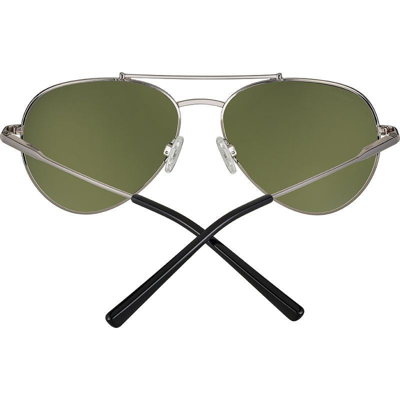 Pete, Shiny Gunmetal/555nm Photochromic Glass Polarised Lenses