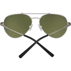 Pete, Shiny Gunmetal/555nm Photochromic Glass Polarised Lenses