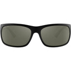 Pistoia, Matte Black/555nm Silver Photochromic Polarised Glass Lenses