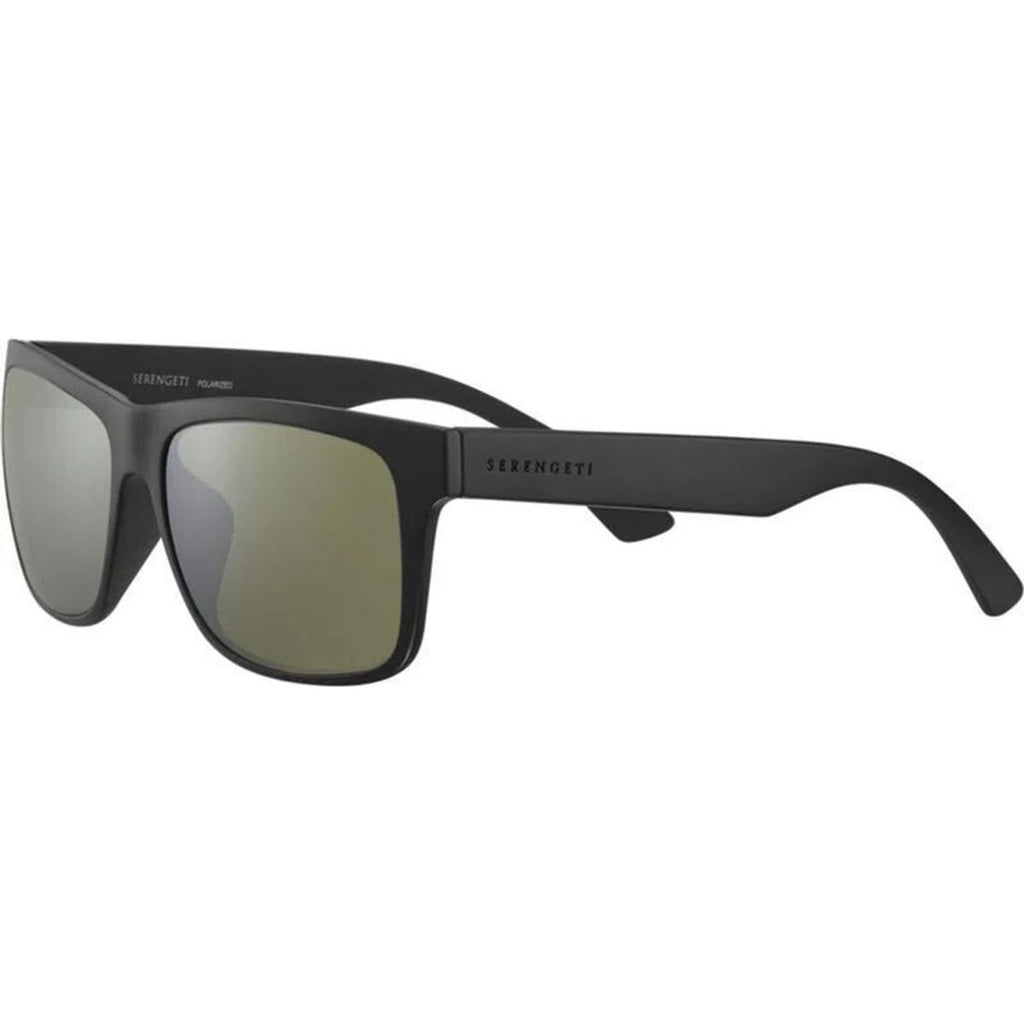 Positano Large, Matte Black/555nm Photochromic Polarised Glass Lenses
