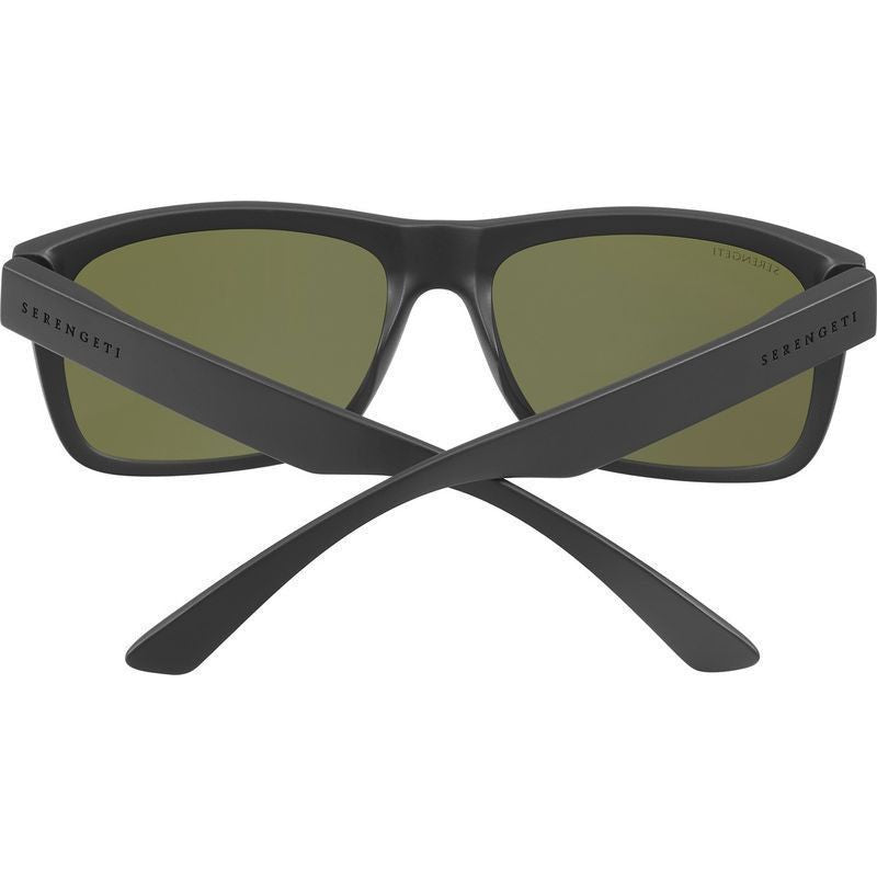 Positano, Satin Black/555nm Photochromic Polarised Glass Lenses