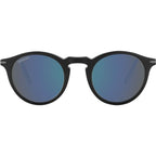 Raffaele, Matte Black/555nm Blue Photochromic Polarised Glass Lenses