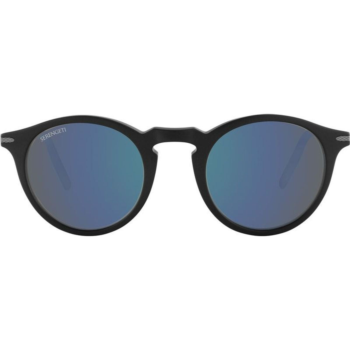 Raffaele, Matte Black/555nm Blue Photochromic Polarised Glass Lenses