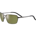 Shelton, Shiny Dark Gunmetal/555nm Photochromic Polarised Glass Lenses