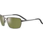 Shelton, Shiny Dark Gunmetal/555nm Photochromic Polarised Glass Lenses