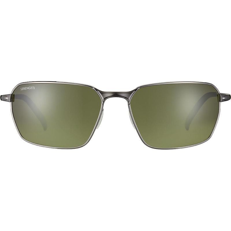Shelton, Shiny Dark Gunmetal/555nm Photochromic Polarised Glass Lenses